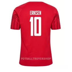 Danmark Christian Eriksen 10 Hjemmedrakt Herre VM 2022 Danmark Christian Eriksen 10 Hjemmedrakt Herre VM 2022