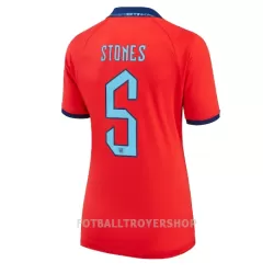 England John Stones 5 Bortedrakt Dame VM 2022 England John Stones 5 Bortedrakt Dame VM 2022