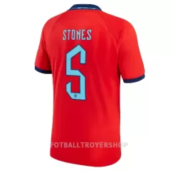England John Stones 5 Bortedrakt Herre VM 2022 England John Stones 5 Bortedrakt Herre VM 2022