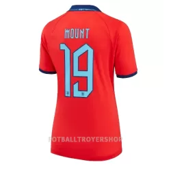 England Mason Mount 19 Bortedrakt Dame VM 2022 England Mason Mount 19 Bortedrakt Dame VM 2022