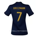 Frankrike Antoine Griezmann 7 Hjemmedrakt Dame VM 2022