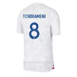 Frankrike Aurelien Tchouaméni 8 Bortedrakt Herre VM 2022 Frankrike Aurelien Tchouaméni 8 Bortedrakt Herre VM 2022