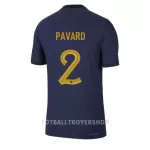 Frankrike Benjamin Pavard 2 Hjemmedrakt Herre VM 2022
