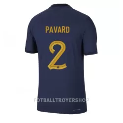 Frankrike Benjamin Pavard 2 Hjemmedrakt Herre VM 2022 Frankrike Benjamin Pavard 2 Hjemmedrakt Herre VM 2022