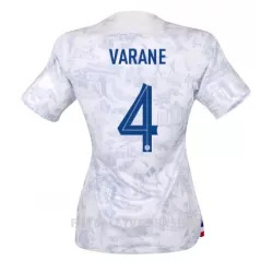 Frankrike Raphael Varane 4 Bortedrakt Dame VM 2022 Frankrike Raphael Varane 4 Bortedrakt Dame VM 2022
