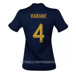 Frankrike Raphael Varane 4 Hjemmedrakt Dame VM 2022 Frankrike Raphael Varane 4 Hjemmedrakt Dame VM 2022