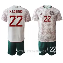 Mexico Hirving Lozano 22 Bortedrakt Barn VM 2022 - med Bukse Mexico Hirving Lozano 22 Bortedrakt Barn VM 2022 - med Bukse