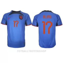 Nederland Daley Blind 17 Bortedrakt Herre VM 2022 Nederland Daley Blind 17 Bortedrakt Herre VM 2022