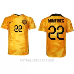 Nederland Denzel Dumfries 22 Hjemmedrakt Herre VM 2022 Nederland Denzel Dumfries 22 Hjemmedrakt Herre VM 2022