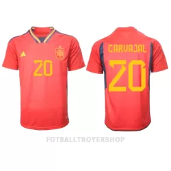 Spania Daniel Carvajal 20 Hjemmedrakt Herre VM 2022 Spania Daniel Carvajal 20 Hjemmedrakt Herre VM 2022