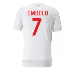 Sveits Breel Embolo 7 Bortedrakt Herre VM 2022 Sveits Breel Embolo 7 Bortedrakt Herre VM 2022