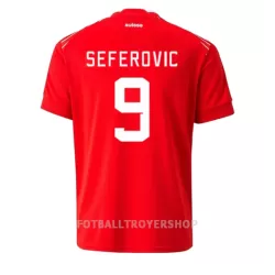 Sveits Haris Seferovic 9 Hjemmedrakt Herre VM 2022 Sveits Haris Seferovic 9 Hjemmedrakt Herre VM 2022