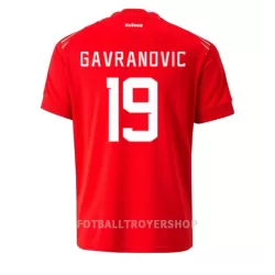 Sveits Mario Gavranovic 19 Hjemmedrakt Herre VM 2022 Sveits Mario Gavranovic 19 Hjemmedrakt Herre VM 2022