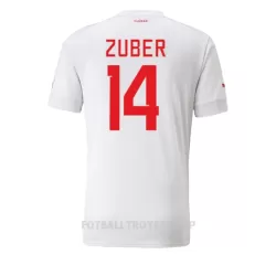 Sveits Steven Zuber 14 Bortedrakt Herre VM 2022 Sveits Steven Zuber 14 Bortedrakt Herre VM 2022
