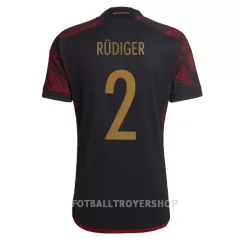 Tyskland Antonio Rudiger 2 Bortedrakt Herre VM 2022 Tyskland Antonio Rudiger 2 Bortedrakt Herre VM 2022