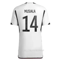 Tyskland Jamal Musiala 14 Hjemmedrakt Herre VM 2022 Tyskland Jamal Musiala 14 Hjemmedrakt Herre VM 2022