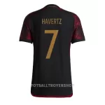 Tyskland Kai Havertz 7 Bortedrakt Herre VM 2022