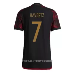 Tyskland Kai Havertz 7 Bortedrakt Herre VM 2022 Tyskland Kai Havertz 7 Bortedrakt Herre VM 2022