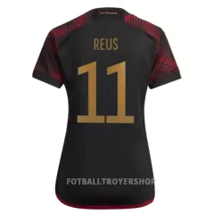 Tyskland Marco Reus 11 Bortedrakt Dame VM 2022 Tyskland Marco Reus 11 Bortedrakt Dame VM 2022