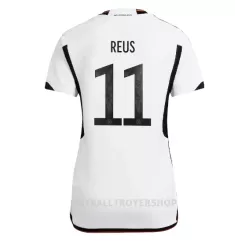 Tyskland Marco Reus 11 Hjemmedrakt Dame VM 2022 Tyskland Marco Reus 11 Hjemmedrakt Dame VM 2022
