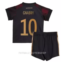 Tyskland Serge Gnabry 10 Bortedrakt Barn VM 2022 - med Bukse Tyskland Serge Gnabry 10 Bortedrakt Barn VM 2022 - med Bukse