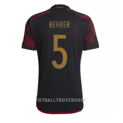 Tyskland Thilo Kehrer 5 Bortedrakt Herre VM 2022 Tyskland Thilo Kehrer 5 Bortedrakt Herre VM 2022