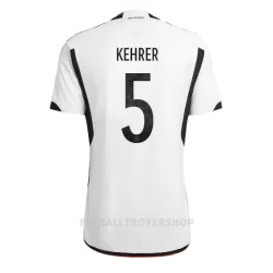 Tyskland Thilo Kehrer 5 Hjemmedrakt Herre VM 2022 Tyskland Thilo Kehrer 5 Hjemmedrakt Herre VM 2022