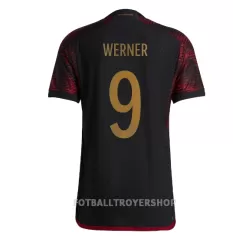 Tyskland Timo Werner 9 Bortedrakt Herre VM 2022 Tyskland Timo Werner 9 Bortedrakt Herre VM 2022