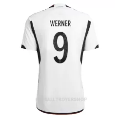 Tyskland Timo Werner 9 Hjemmedrakt Herre VM 2022 Tyskland Timo Werner 9 Hjemmedrakt Herre VM 2022