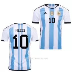 Argentina 3 Star Messi 10 Hjemmedrakt Herre VM 2022 Argentina 3 Star Messi 10 Hjemmedrakt Herre VM 2022