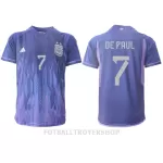 Argentina de Paul 7 Bortedrakt Herre VM 2022