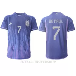 Argentina de Paul 7 Bortedrakt Herre VM 2022 Argentina de Paul 7 Bortedrakt Herre VM 2022