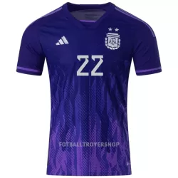 Argentina Lautaro Martinez 22 Bortedrakt Herre VM 2022