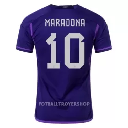 Argentina Maradona 10 Bortedrakt Herre VM 2022 Argentina Maradona 10 Bortedrakt Herre VM 2022