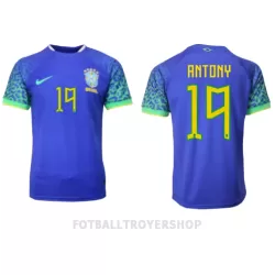 Brasil Antony 19 Bortedrakt Herre VM 2022 Brasil Antony 19 Bortedrakt Herre VM 2022