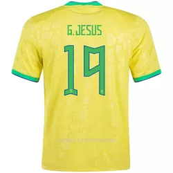 Brasil G. JESUS 19 Hjemmedrakt Herre VM 2022 Brasil G. JESUS 19 Hjemmedrakt Herre VM 2022