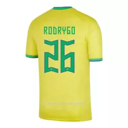 Brasil RODRYGO 26 Hjemmedrakt Herre VM 2022 Brasil RODRYGO 26 Hjemmedrakt Herre VM 2022