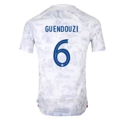 Frankrike Matteo Guendouzi 6 Bortedrakt Herre VM 2022 Frankrike Matteo Guendouzi 6 Bortedrakt Herre VM 2022