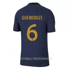 Frankrike Matteo Guendouzi 6 Hjemmedrakt Herre VM 2022 Frankrike Matteo Guendouzi 6 Hjemmedrakt Herre VM 2022