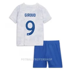 Frankrike Olivier Giroud 9 Bortedrakt Barn VM 2022 - med Bukse Frankrike Olivier Giroud 9 Bortedrakt Barn VM 2022 - med Bukse