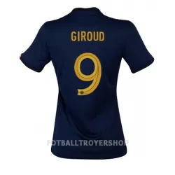 Frankrike Olivier Giroud 9 Hjemmedrakt Dame VM 2022 Frankrike Olivier Giroud 9 Hjemmedrakt Dame VM 2022