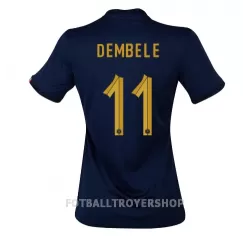 Frankrike Ousmane Dembele 11 Hjemmedrakt Dame VM 2022 Frankrike Ousmane Dembele 11 Hjemmedrakt Dame VM 2022
