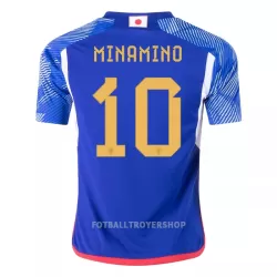 Japan MINAMINO 10 Hjemmedrakt Herre VM 2022 Japan MINAMINO 10 Hjemmedrakt Herre VM 2022