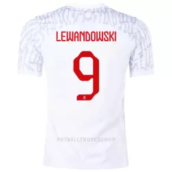 Polen LEWANDOWSKI 9 Hjemmedrakt Herre VM 2022 Polen LEWANDOWSKI 9 Hjemmedrakt Herre VM 2022