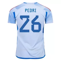 Spania PEDRI 26 Bortedrakt Herre VM 2022 Spania PEDRI 26 Bortedrakt Herre VM 2022