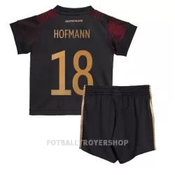 Tyskland Jonas Hofmann 18 Bortedrakt Barn VM 2022 - med Bukse Tyskland Jonas Hofmann 18 Bortedrakt Barn VM 2022 - med Bukse