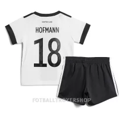 Tyskland Jonas Hofmann 18 Hjemmedrakt Barn VM 2022 - med Bukse Tyskland Jonas Hofmann 18 Hjemmedrakt Barn VM 2022 - med Bukse