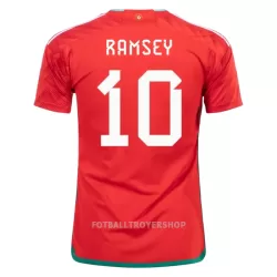 Wales RAMSEY 10 Hjemmedrakt Herre VM 2022 Wales RAMSEY 10 Hjemmedrakt Herre VM 2022