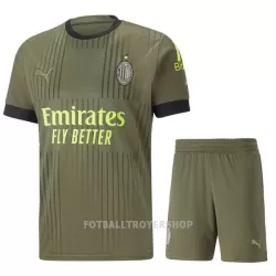 AC Milan Tredjedrakt Barn 22-23 - med Bukse AC Milan Tredjedrakt Barn 22-23 - med Bukse