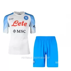 SSC Napoli Bortedrakt Barn 22-23 - med Bukse SSC Napoli Bortedrakt Barn 22-23 - med Bukse